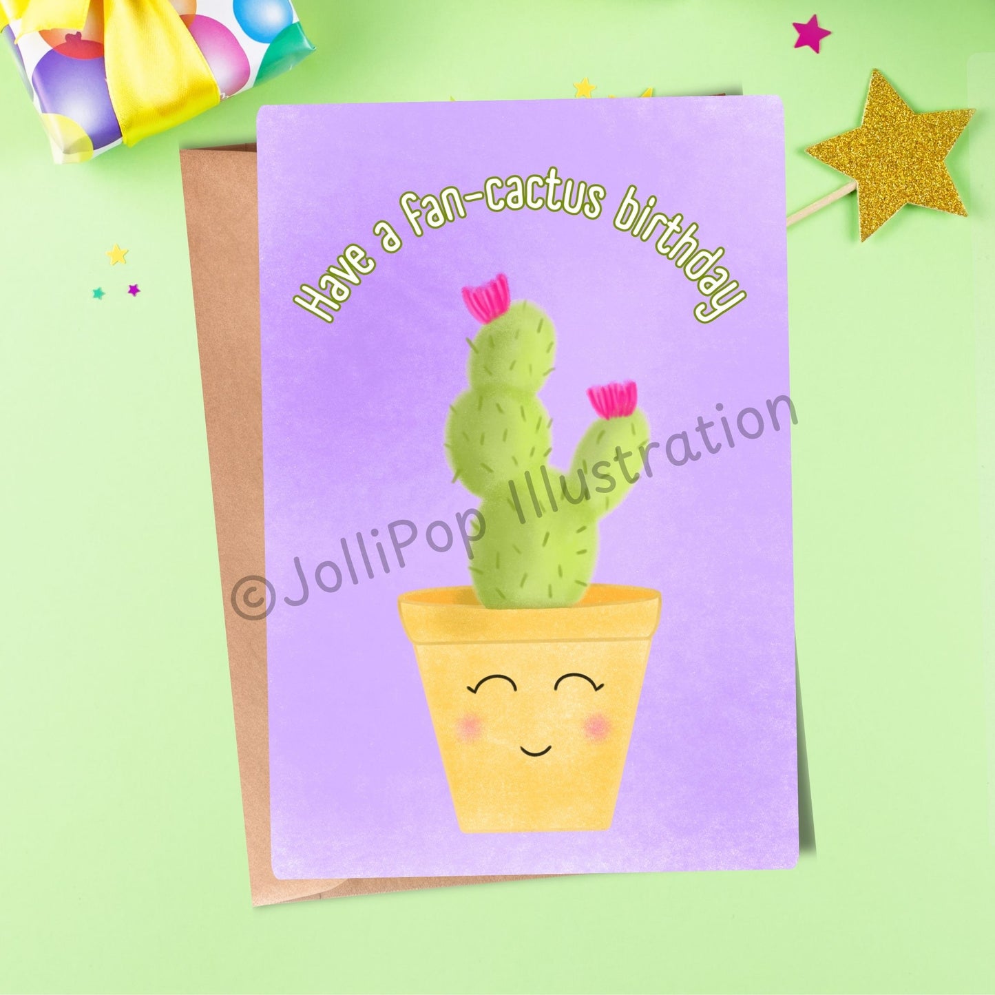 Birthday - FanCactus Birthday - Greeting Card