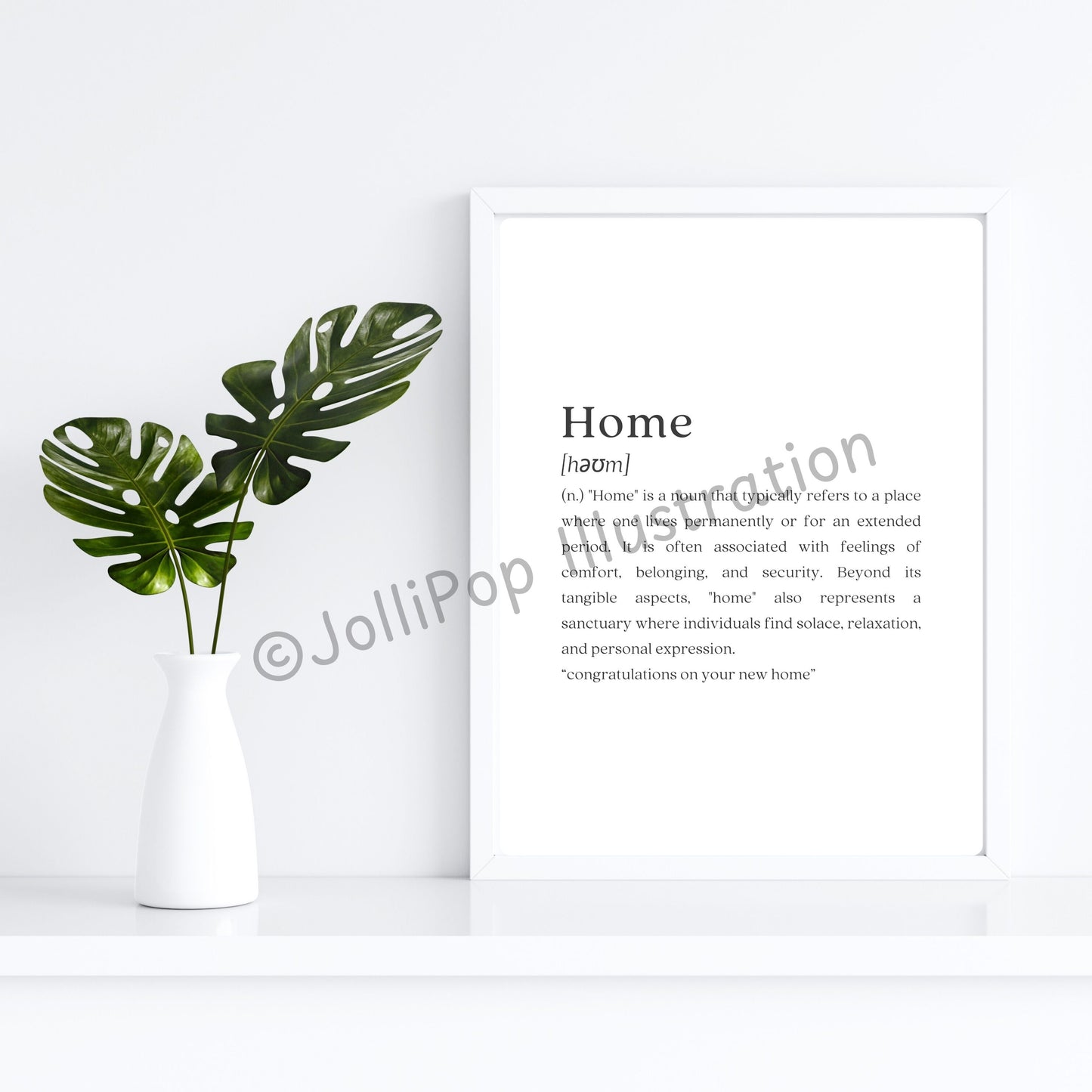Dictionary - Home - Wall Print