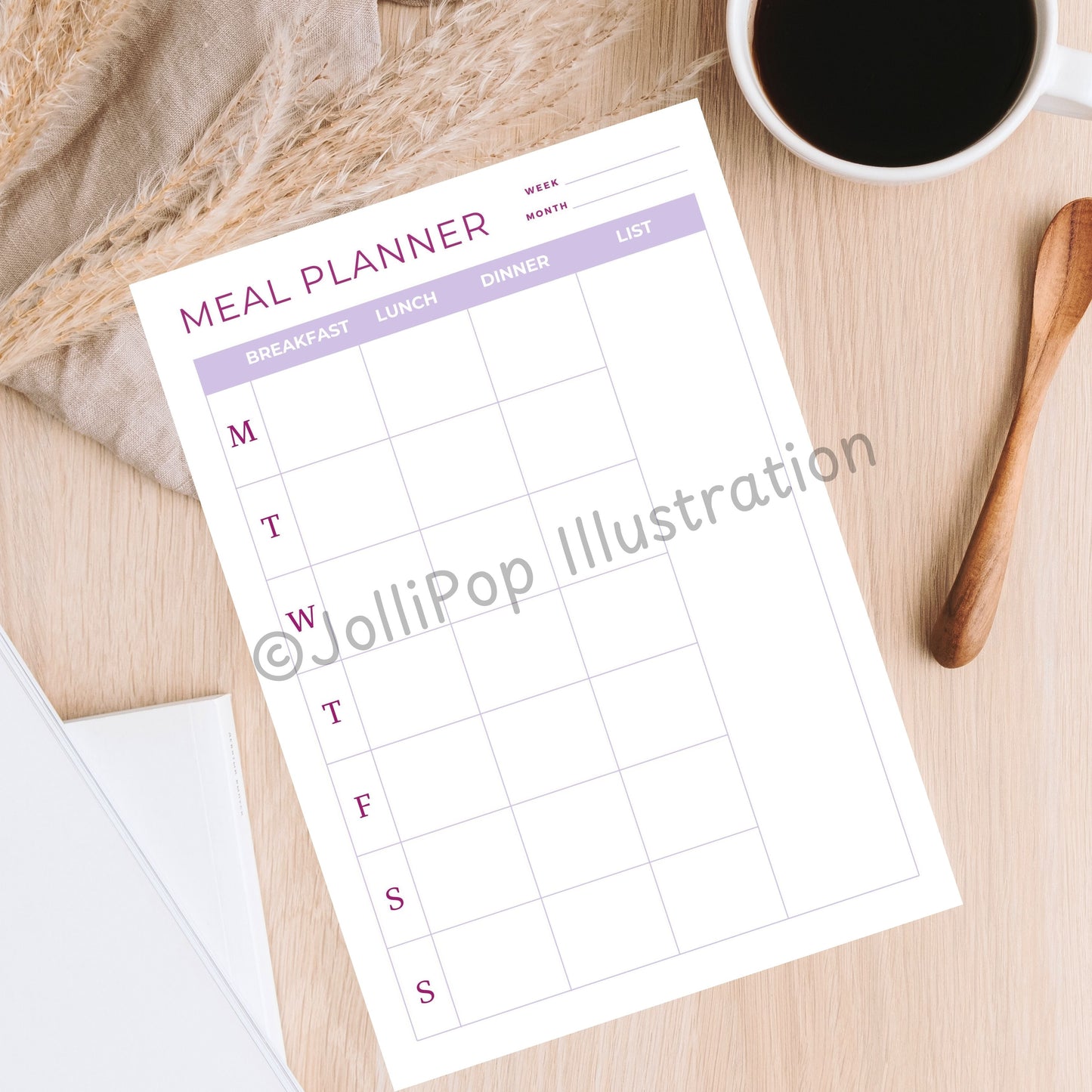 New Style - A5 Weekly Planner Notepad