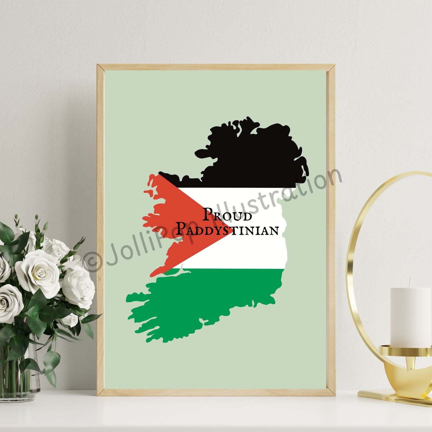 Proud Paddystinian - Wall Print - Unframed