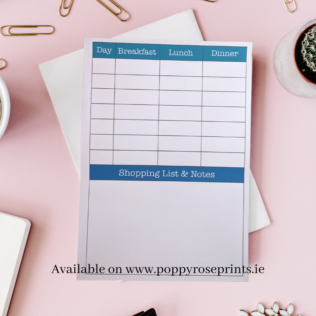 A5 Weekly Planner Notepad