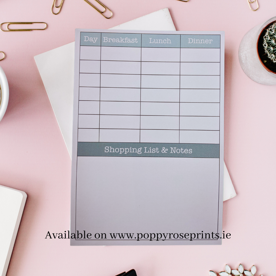A5 Weekly Planner Notepad