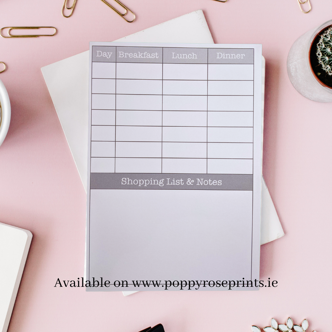 A5 Weekly Planner Notepad